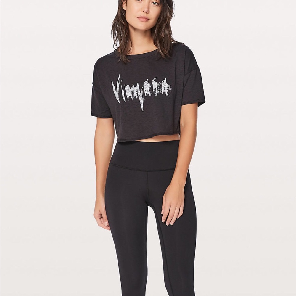 NWT Lululemon Crop Tee